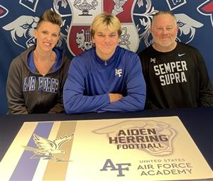 Aiden Herring signing day Feb 2023